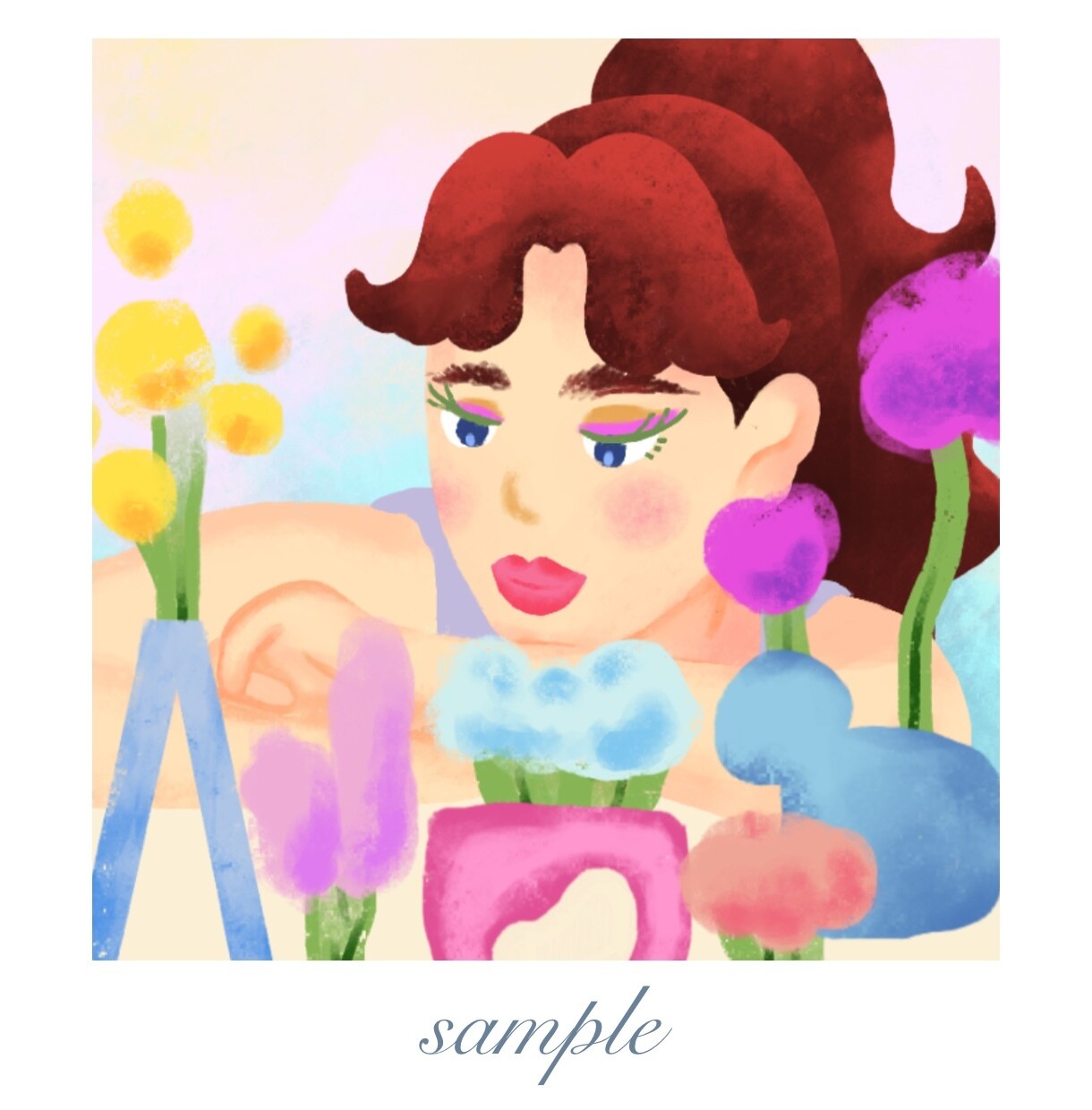 ほっこりかわいいニュアンスイラストお描きします ちょっぴり個性的で大人可愛いイラストをお求めのあなたへ イメージ10