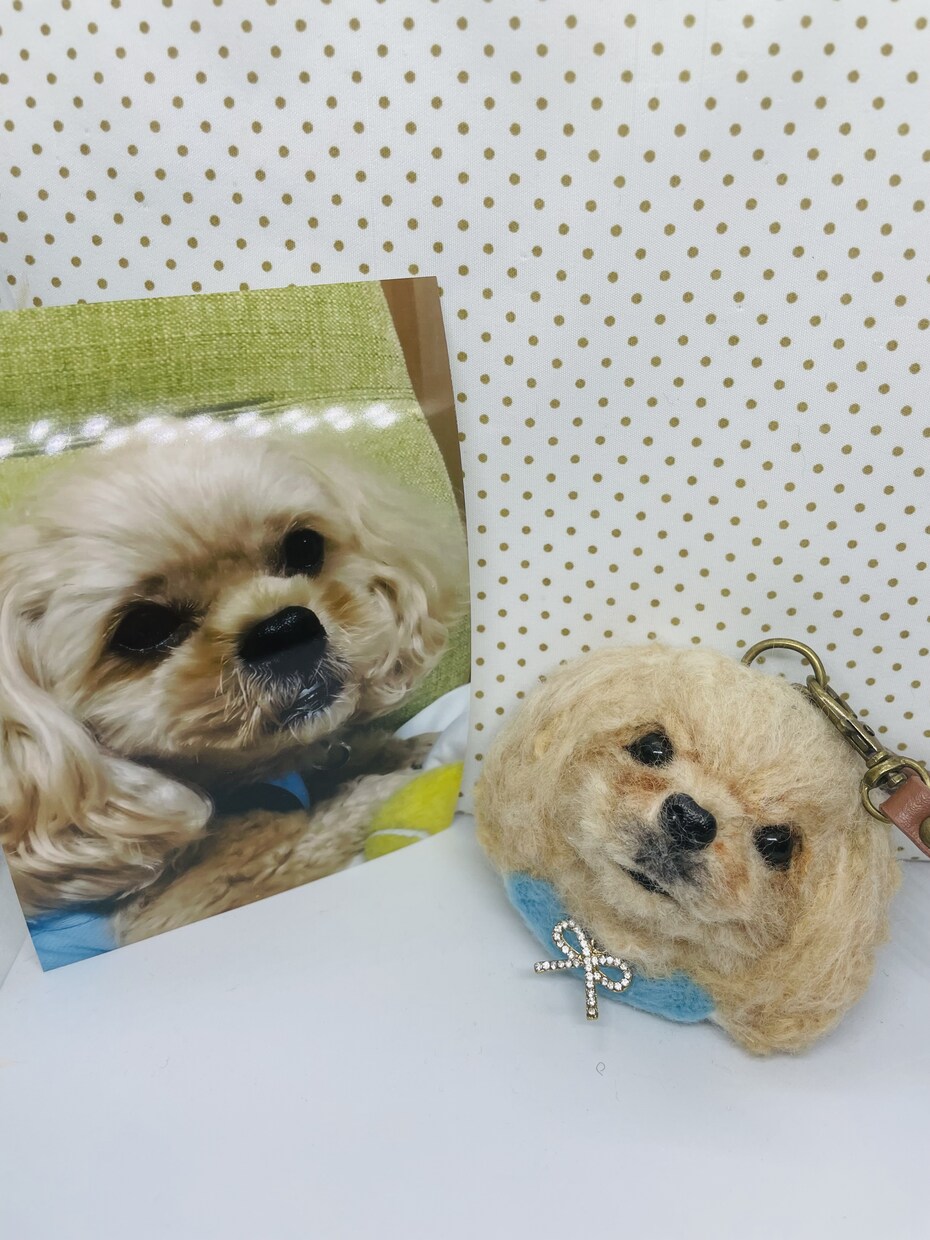 羊毛フェルトで世界に一つの愛猫犬アクセを作製します 世界に一つ　あなただけのオンリーワンをお楽しみ下さい♪ イメージ9