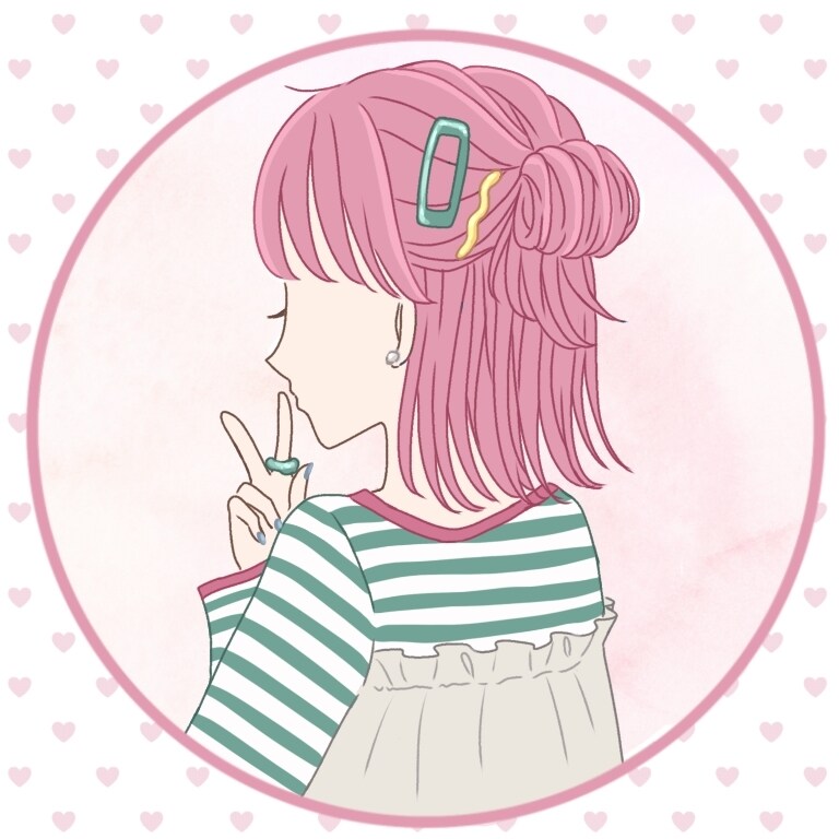 オリジナル★おしゃれ可愛い★後ろ姿アイコン描きます 完全オーダー！自分だけのアイコンで注目度UP！商用OK！ イメージ9