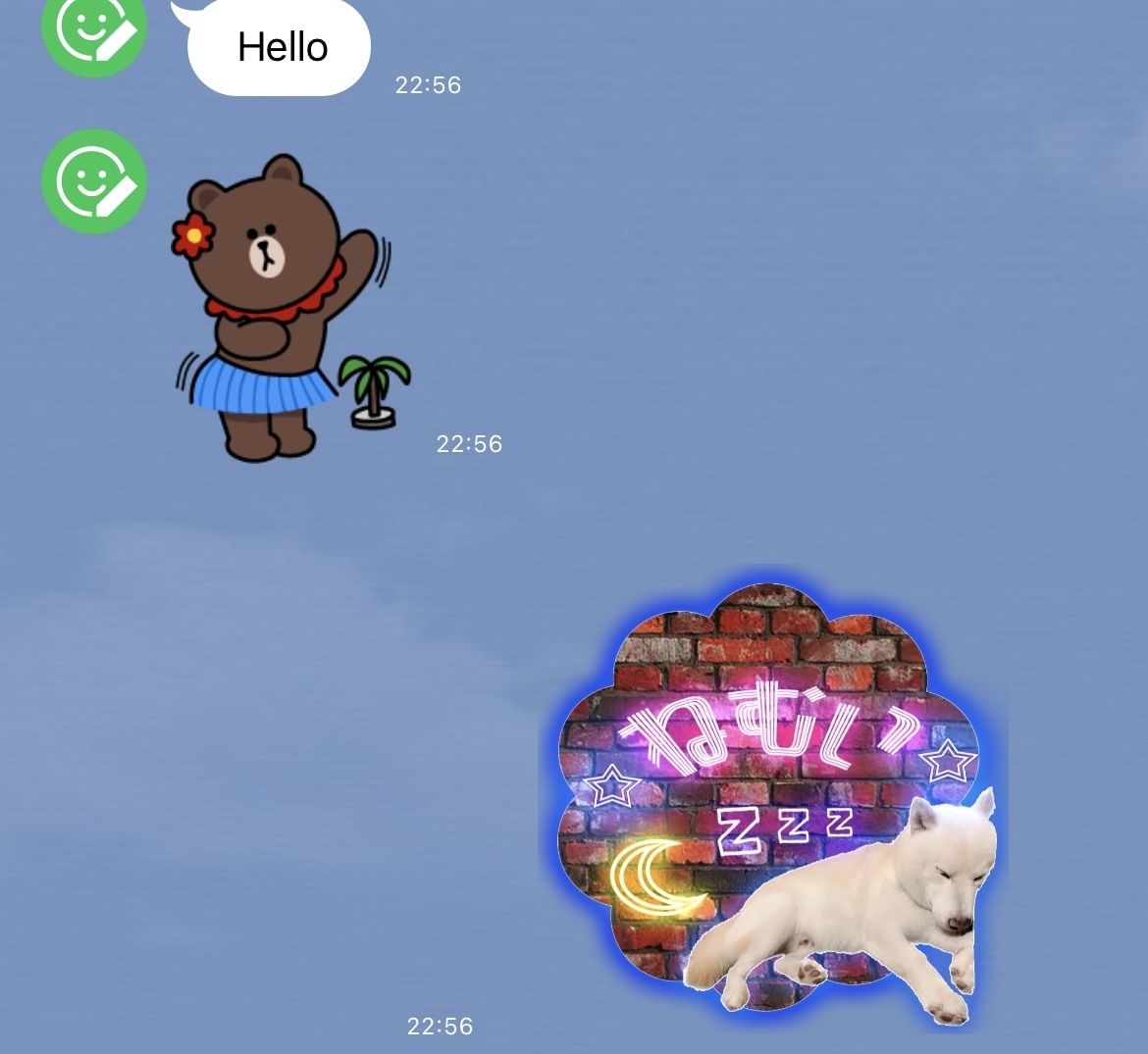 流行りのネオンと写真でLINEスタンプを作成します 思い出の写真をオリジナルスタンプに変身♡ イメージ2