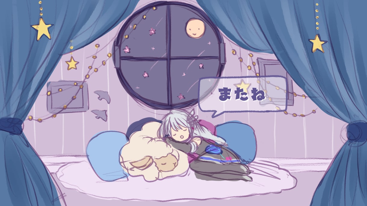あなたの世界観を反映したアニメーションを制作します VTuber向けOP/EDループアニメーション制作 イメージ6