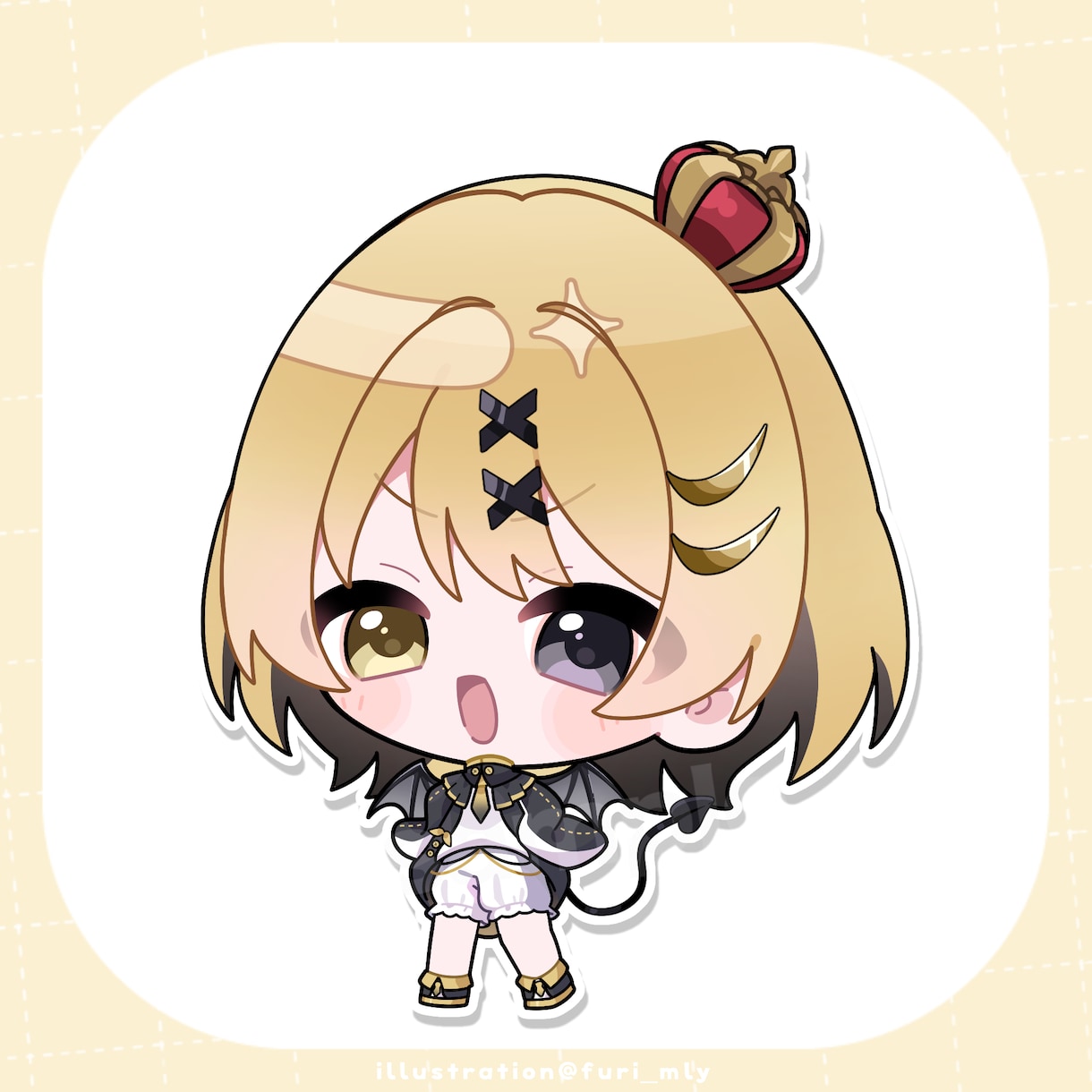 ミニキャラ（SD•デフォルメ）イラストを描きます 商用OK！グッズ、スタンプ、動画、配信などに…◎ イメージ9