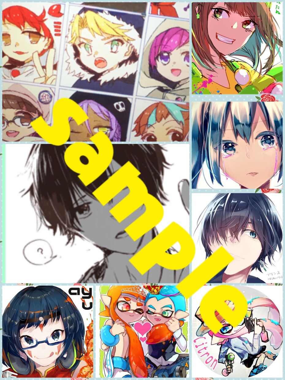 SNS向けアイコンのイラスト依頼、承ります 【ただ今お試し運転中】最短即日〜！ イメージ3