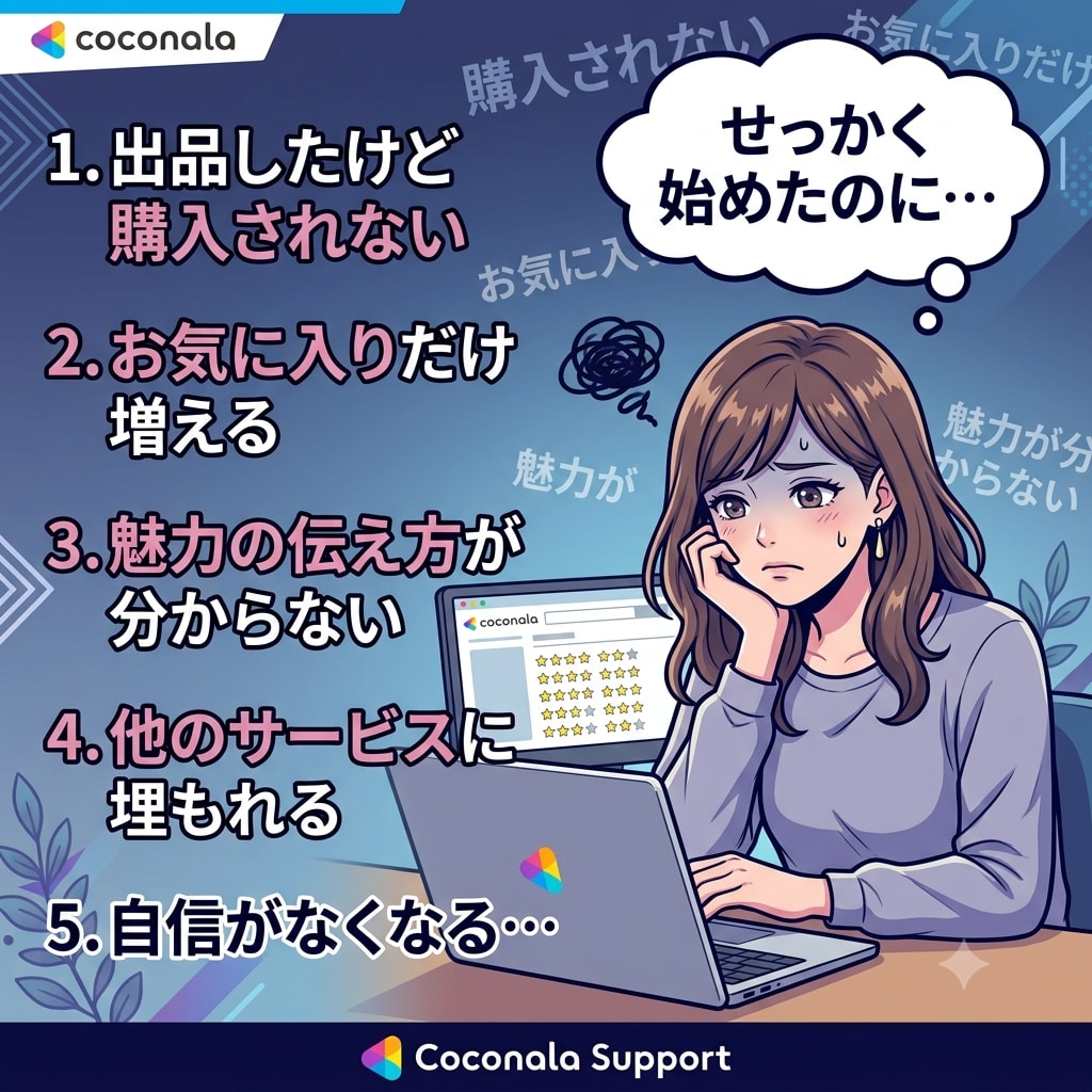 私なんかが相談に乗っていいの？を卒業させます 資格・経験を価値に変えるココナラ相談サービス改善サポート イメージ3
