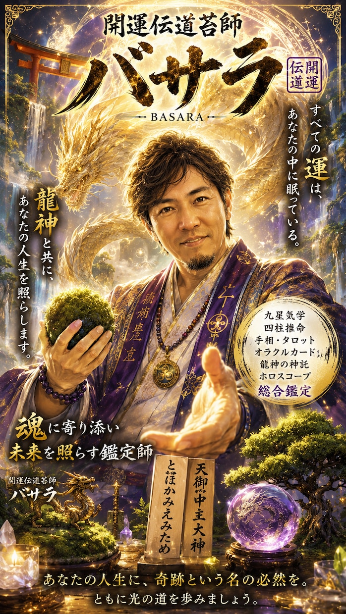 バサラ鑑定後編の鑑定書出します 龍神の信託バサラ鑑定ココナラ版 イメージ2