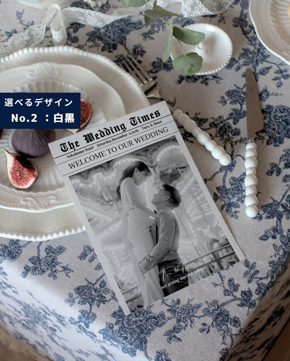 操作手順付き◎英字新聞風プロフィールブック作れます 【即納品】Canvaで編集/ 席次表入り！初心者OK簡単作成 イメージ4