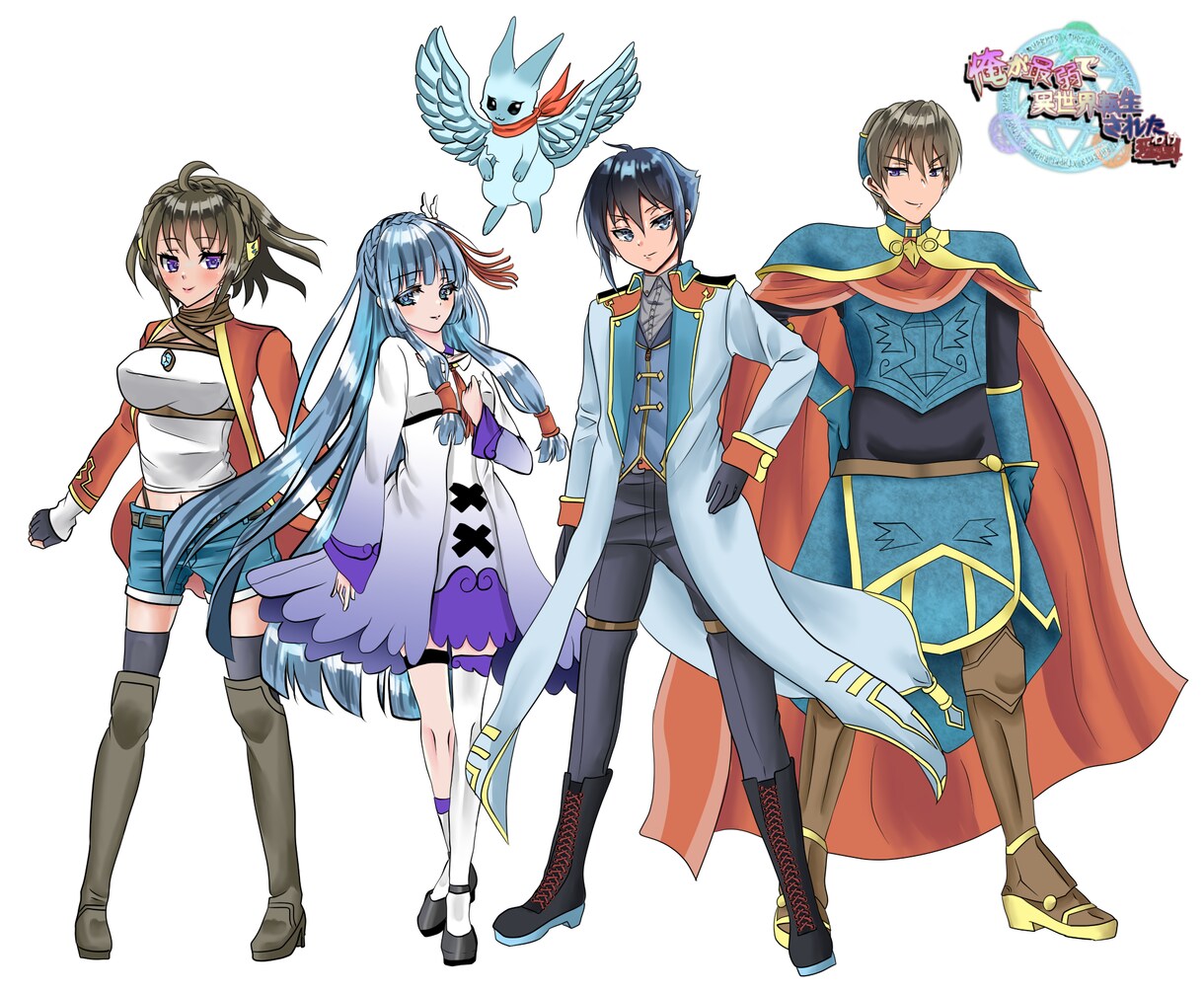 あなたの理想のキャラクター作成します 様々なキャラデザであなたの理想を表現します イメージ1