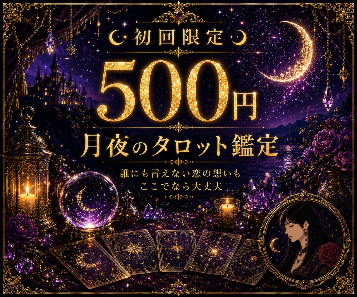 複雑なご縁を丁寧に紐解きます アゲサゲなし、フラットに寄り添う鑑定が強みです。 イメージ1