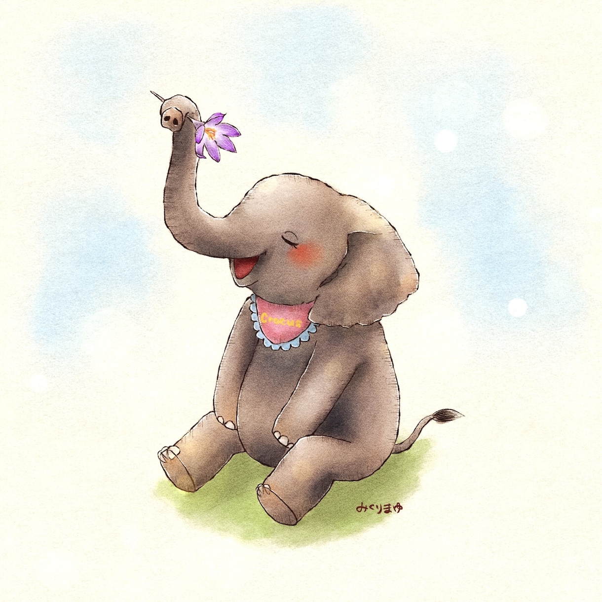 やさしい水彩の動物イラスト描きます お菓子缶や冊子の挿絵などにぴったりです。 イメージ5