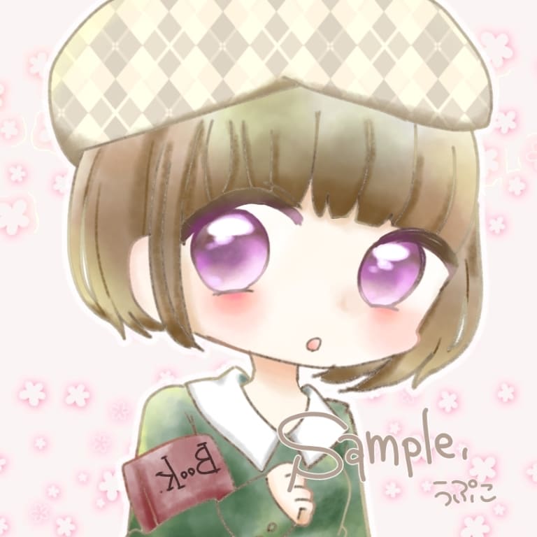 ふわふわなクレヨン水彩風イラスト描きます 【サンプル更新!(8/15)】SNSなどのアイコンに！！ イメージ2