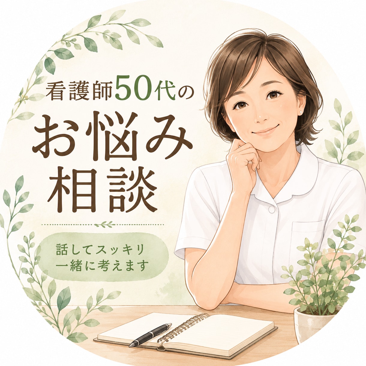 管理職業務でお悩みの看護師さまのお悩みを解決します 看護師歴25年・看護部長の視点からやさしく寄り添います イメージ1