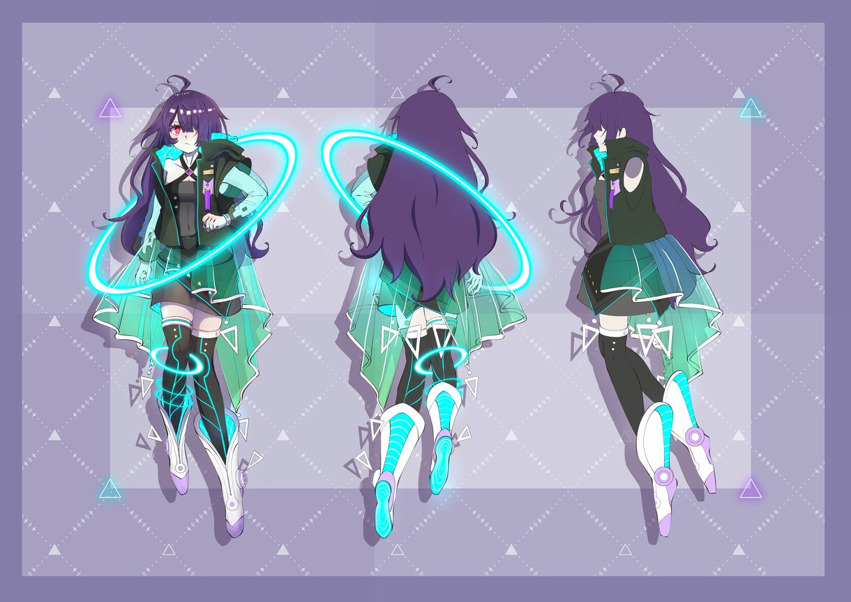 服飾が目を引く！立ち絵・キャラデザを作成します キャラの魅力を最大に引き出す、あなたの理想のデザインを作成 イメージ6