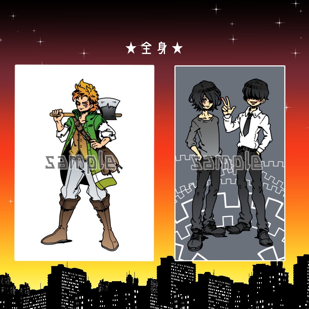 ポップなイラスト描きます ★デフォルメ強めの個性的なアイコンや待ち受け★ イメージ5