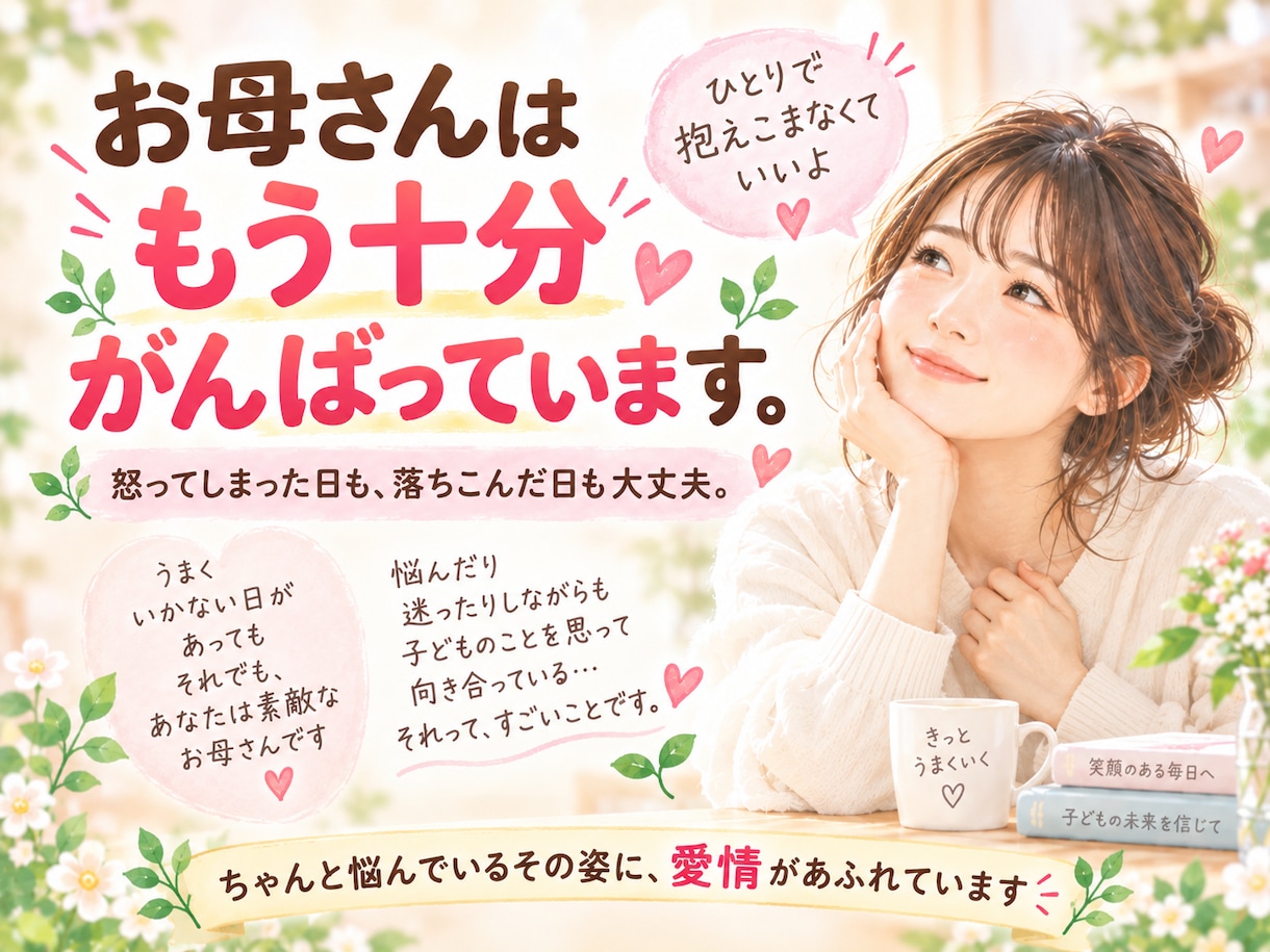 怒りたくないのに怒ってしまう子育て悩みを整理します 元教員｜約900組の親子と関わった経験、明日の声かけが変わる イメージ3