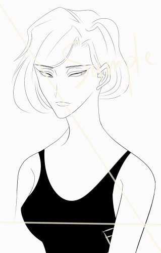美人画【フルカラー可】アイコン・イラスト描きます 頼むならプロイラストレーターはいかがですか？ イメージ1