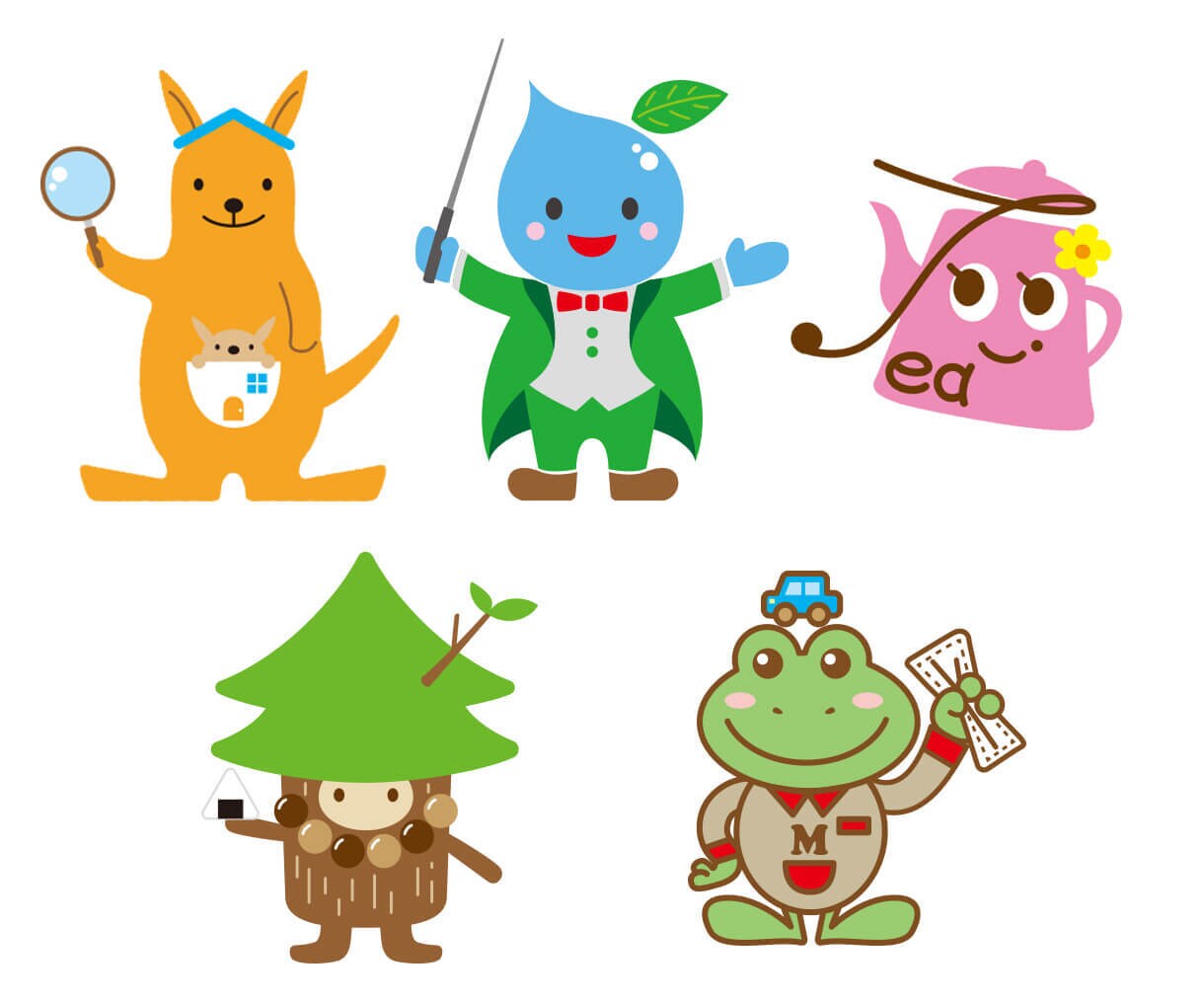 マスコットキャラクター制作致します イラストレーター親しみやすいマスコットキャラクターを作ります イメージ1