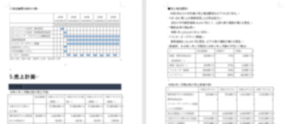 中小企業診断士が事業計画書作成します 追加料金無し！お客様の要望に合った事業計画書の提供。 イメージ3