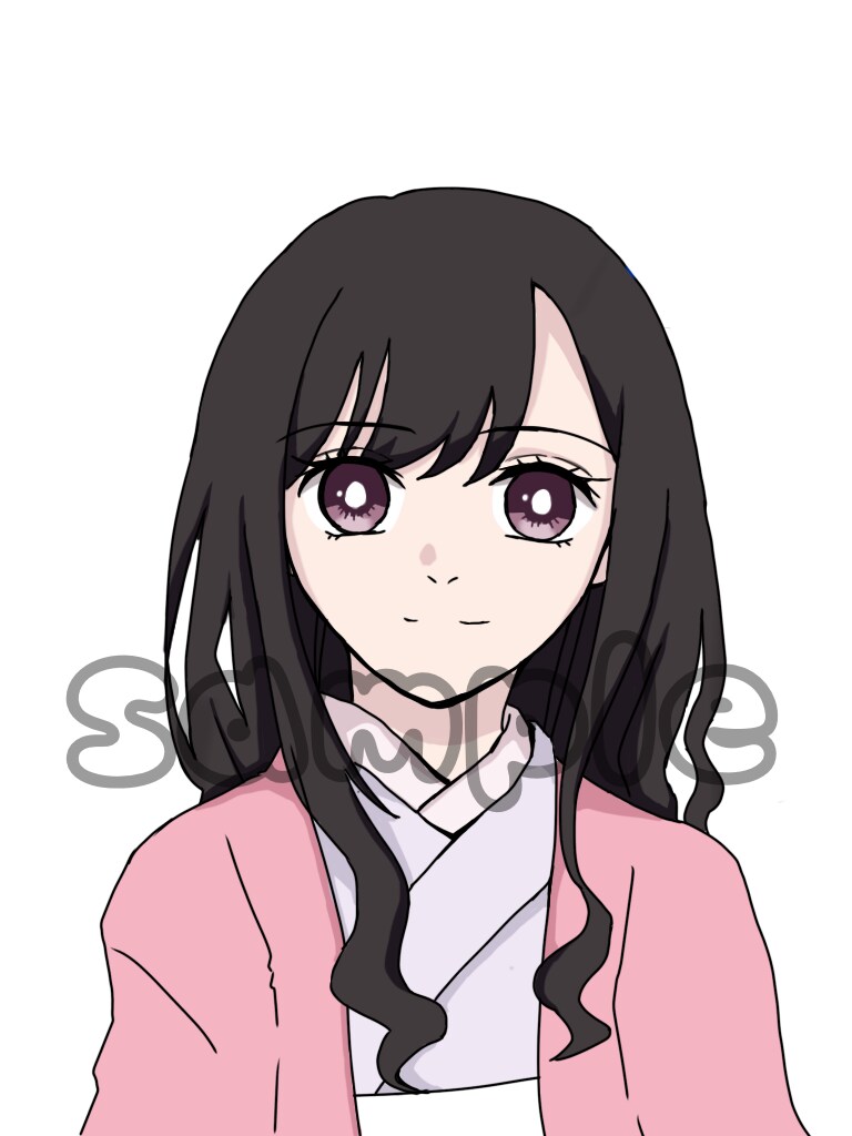 鬼滅の刃風のイラストを作成致します 鬼滅の刃の絵柄に似せたイラストを作成致します。 イメージ2