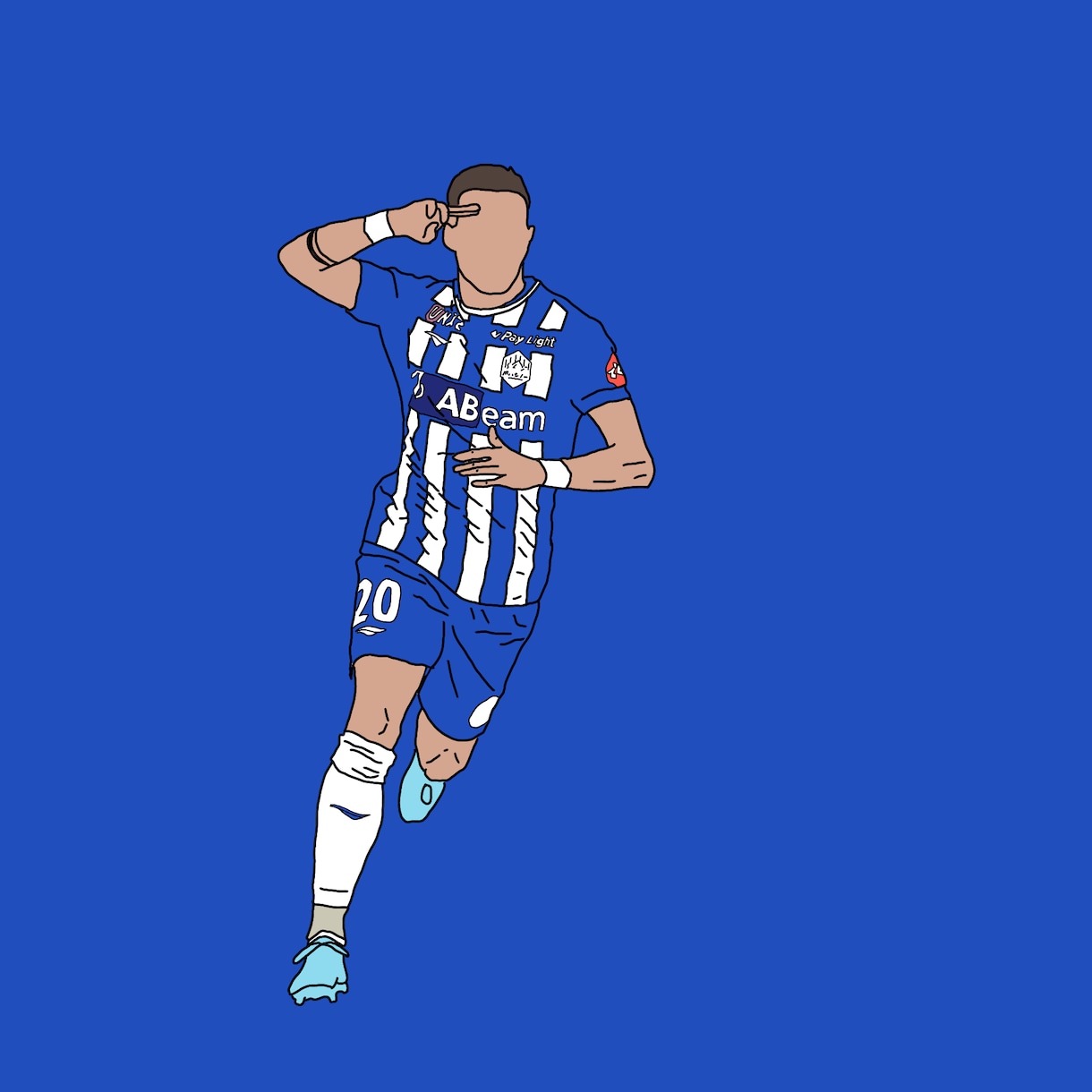 サッカーの写真をオシャレなイラストにします アイコン・壁紙作成(サッカー以外も可) イメージ4