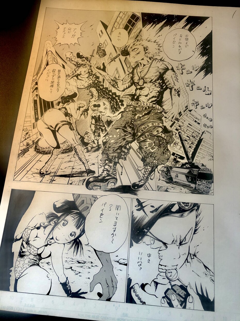 モノトーン✖フルカラー オリジナルイラスト承ります 唯一無二の生原稿にして納品します！データ化も承ります！ イメージ10