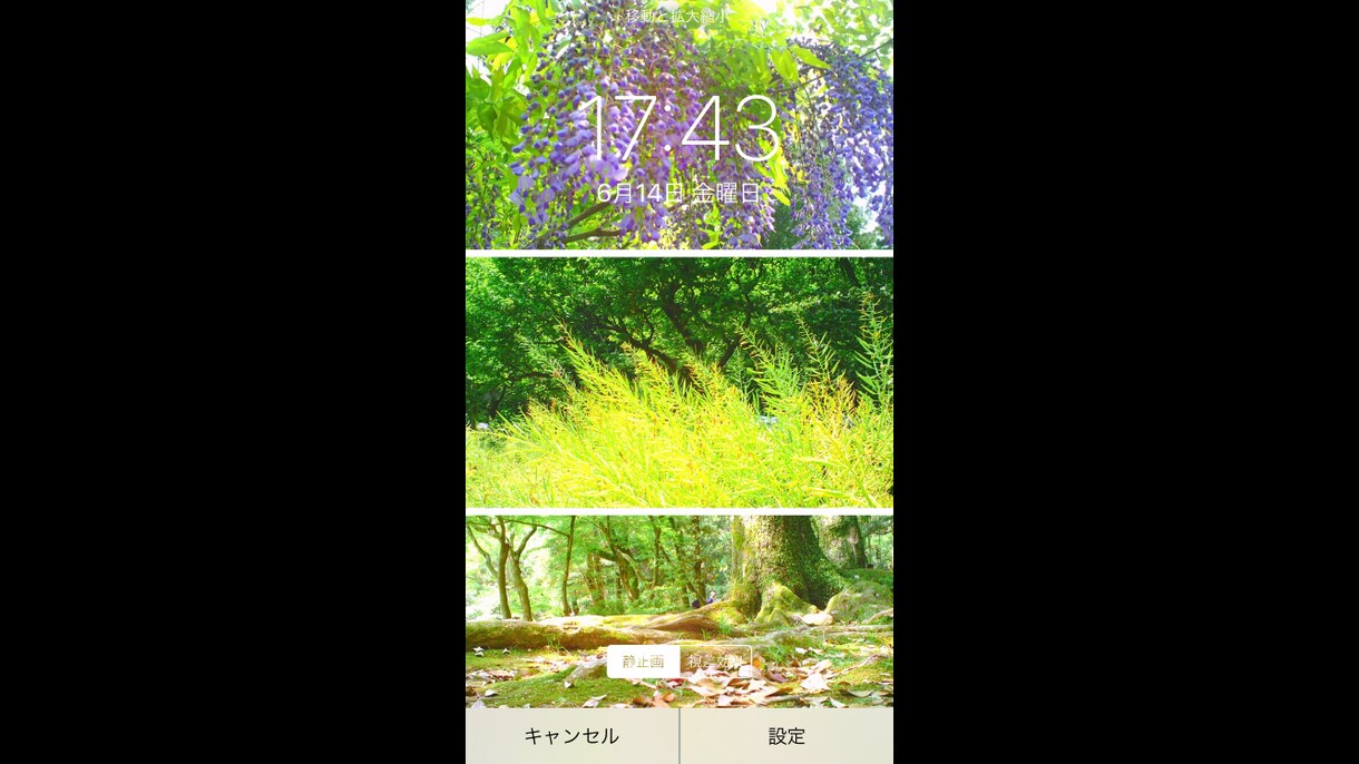 ストレス解消？！【癒しの壁画像】を作成します 〜いつも目にするスマホの壁紙が一日のストレスをリラックスに！ イメージ2