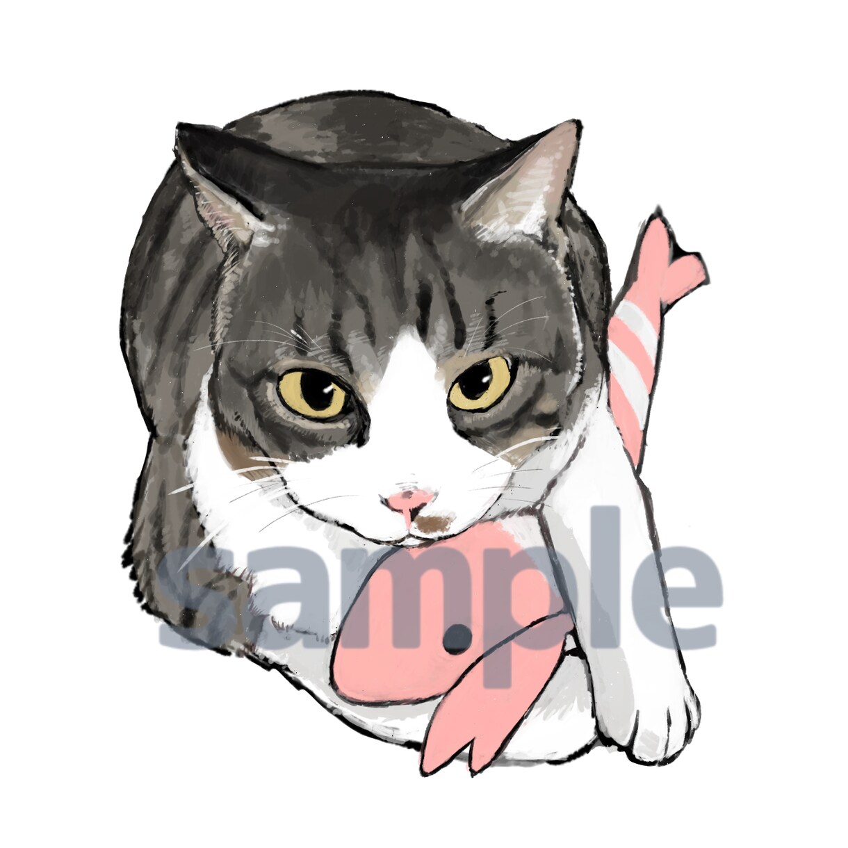 うちの子(ペット)イラスト描きます デフォルメもOK！印刷、商用、二次利用OK イメージ3