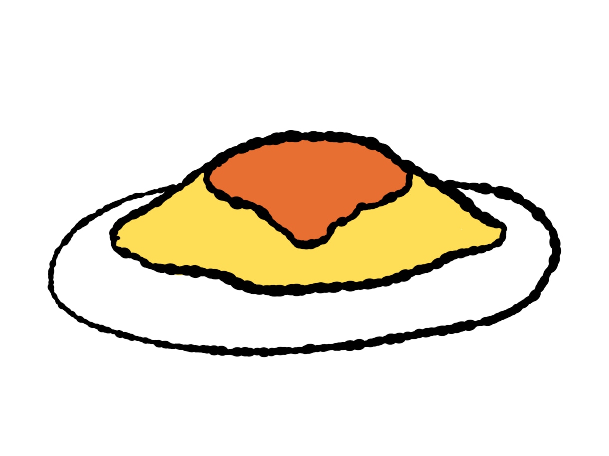 商用利用OK！可愛い食べ物のイラストをお描きします ⭐︎手描きでほのぼのした雰囲気です。挿絵やアイコンに♪ イメージ5