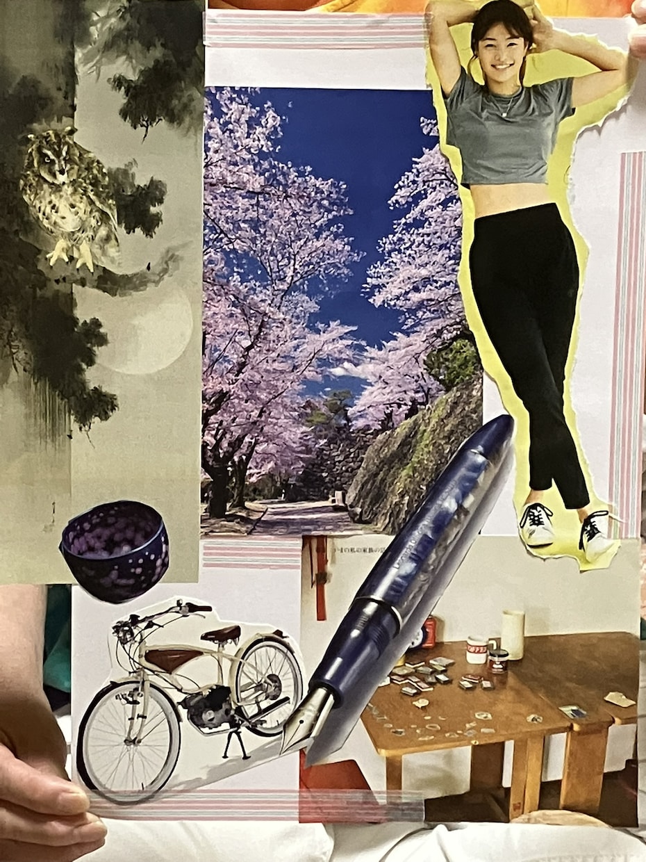 コラージュを使ったセラピーで心のケアをします 雑誌をビリビリ…思い切り破って貼ったら潜在意識が見えてきた！ イメージ2