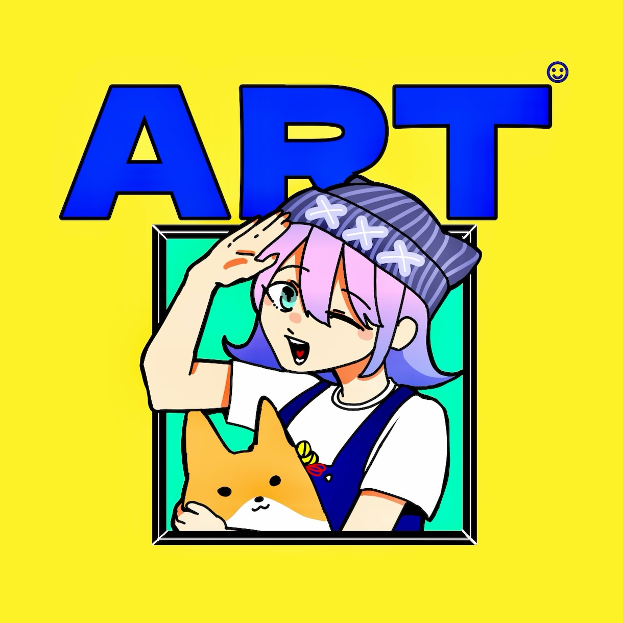 イラスト描きます 期間無制限の分、要求を何度もできるオリジナルアイコン イメージ1
