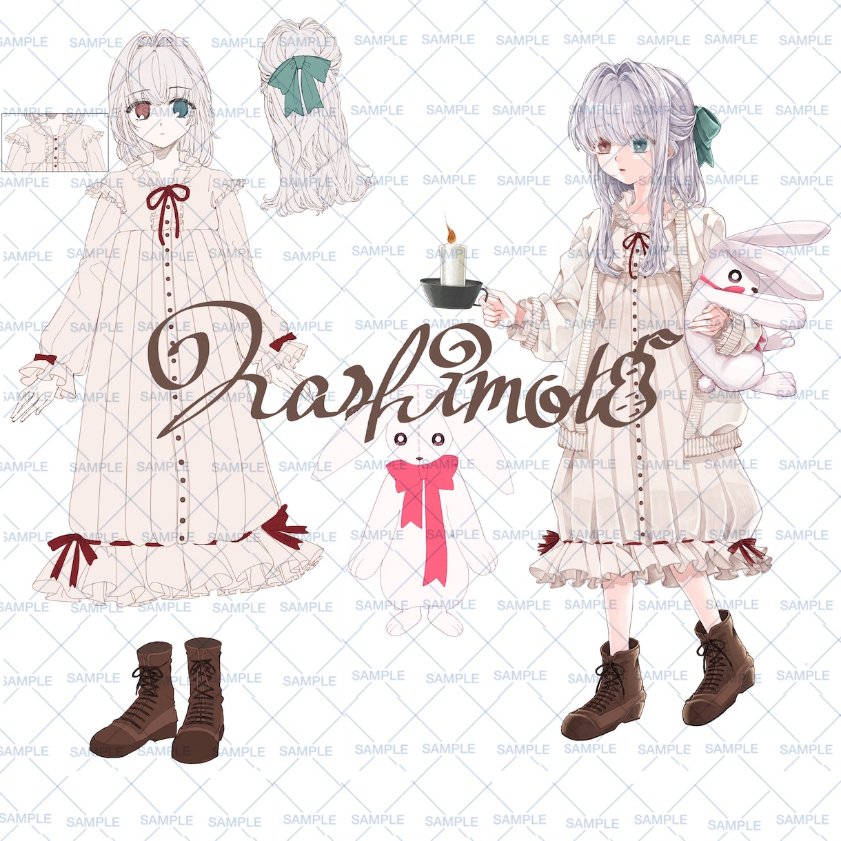 あなたの理想のキャラクター描きます アニメ風や厚塗り、柔らかいタッチで丁寧に描きます。 イメージ1