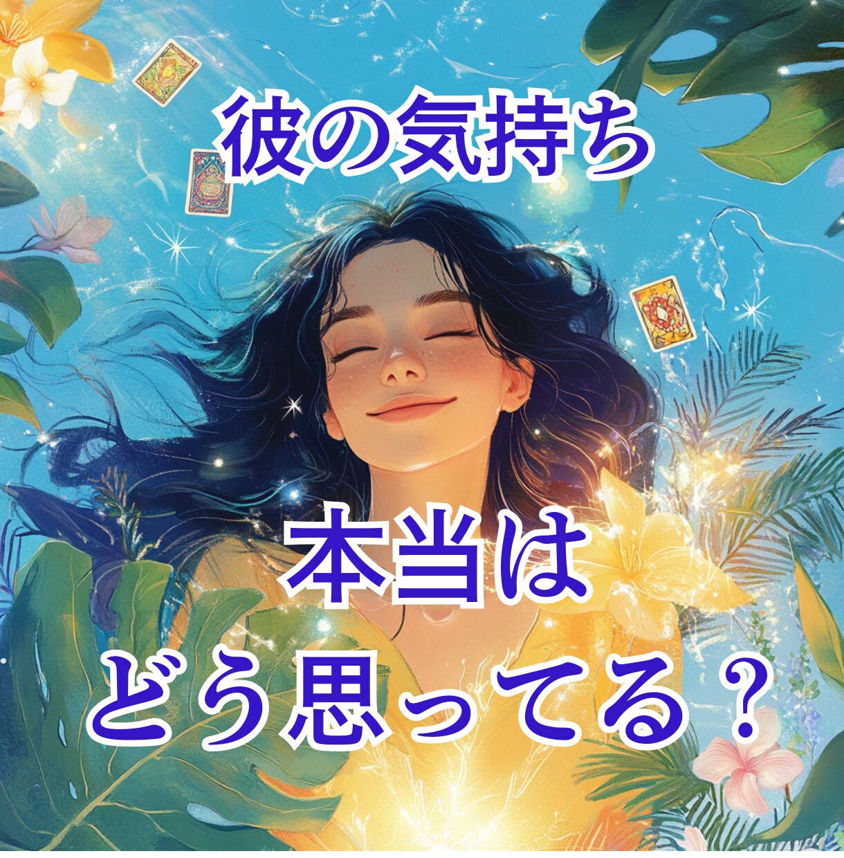 彼の気持ち占います｜本音と今の感情を読みます 言葉にしない本音と今の気持ちが分かるタロット鑑定✧ イメージ1