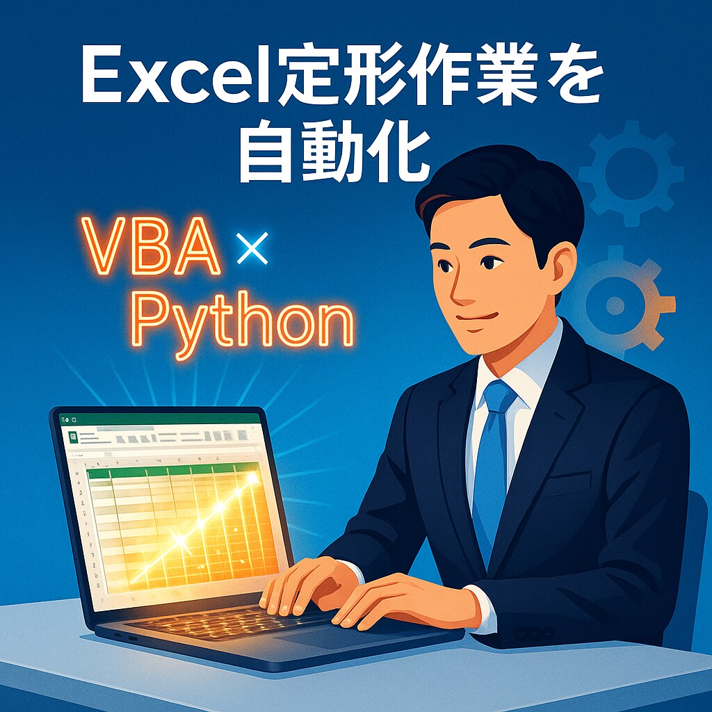 Excel作業を自動化します ルール作業をVBA化し創造業務シフトを支援 イメージ1