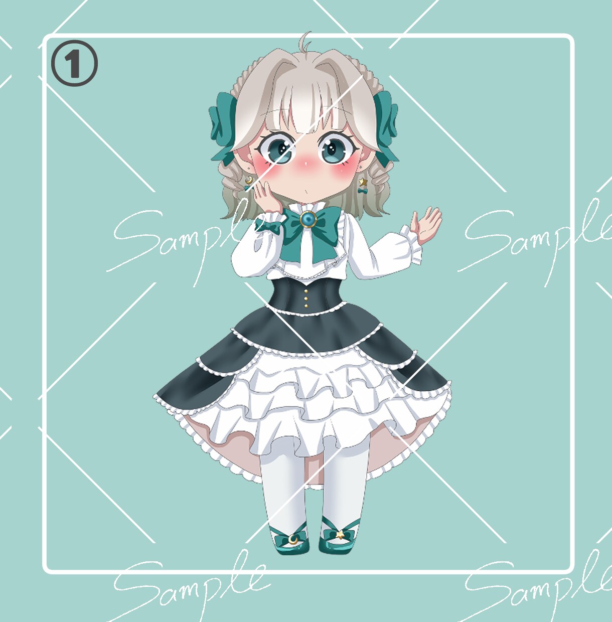 あなたの魅力的なミニキャラ承ります 色々なタイプのミニキャラを提供いたします。 イメージ2