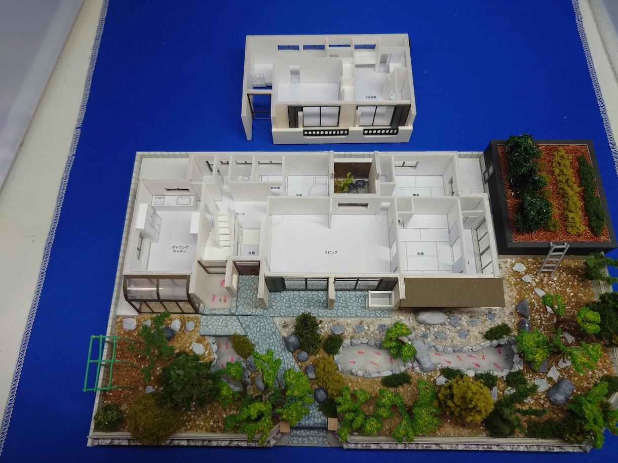 建替え前の旧住宅等の思い出に建築模型を製作します 被災住宅など無くなってしまう建物の思い出を形に・・・ イメージ2