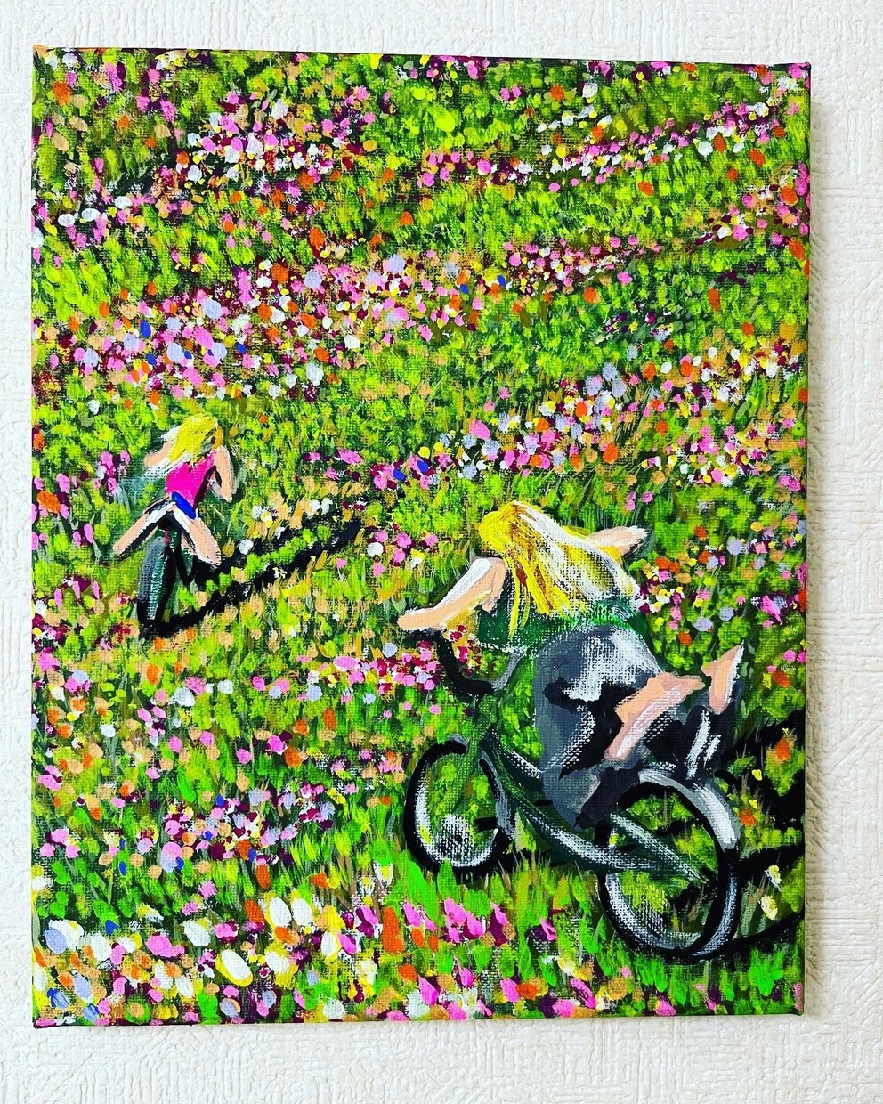 ご要望の絵画作成承ります アクリル水彩画のアート　ご自宅のどこかに飾ってみませんか。 イメージ4