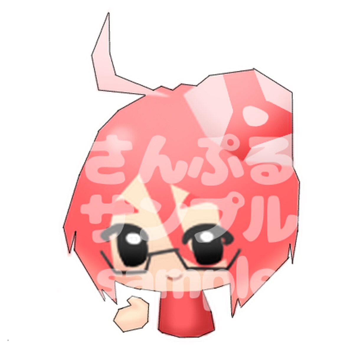 ローポリ風のイラストを描きます アイコン等で悩んでいる方にぜひ！ イメージ1