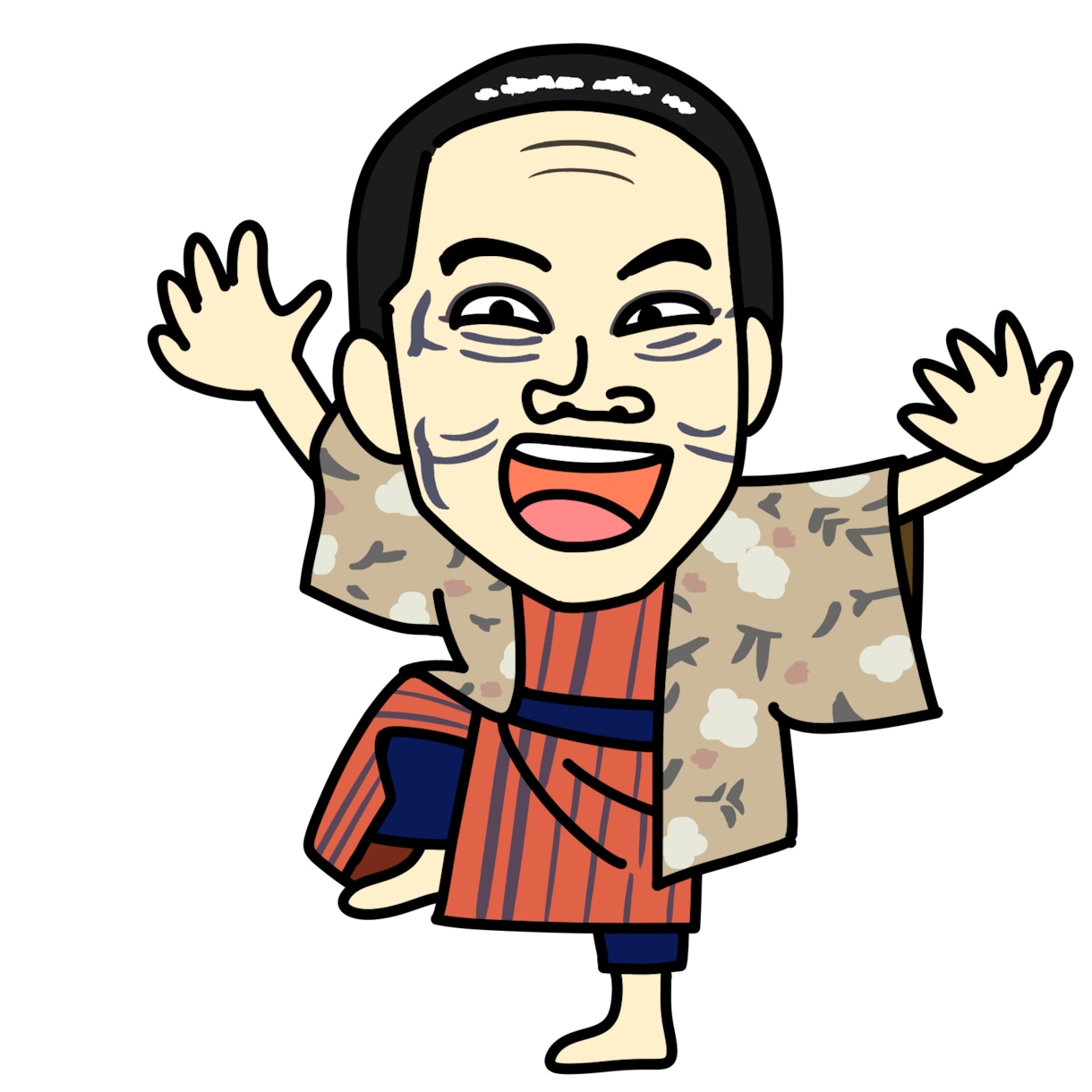 コミカルな似顔絵描きます 納得いただけるまで何回でも修正します！ イメージ10
