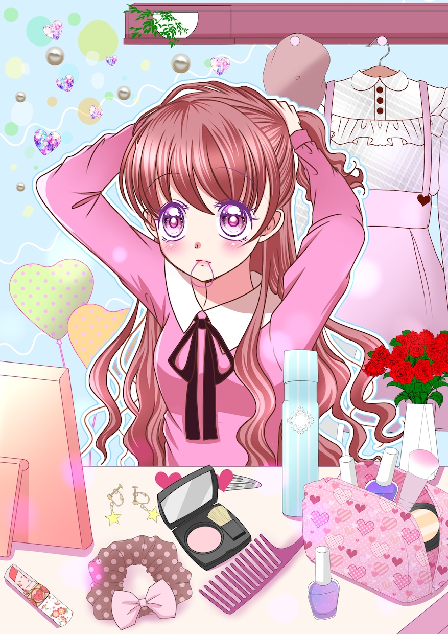キラキラ可愛い❤少女漫画のようなイラストを描きます スピード納品！即日OK◎ご相談下さい！ イメージ10