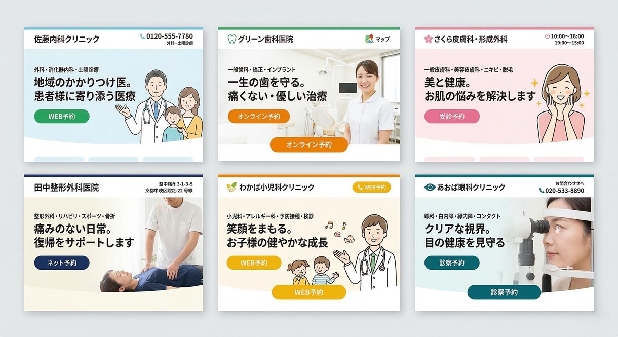売上に繋がる集客導線を考えたHPを制作します 美容室・工務店・クリニックなど業種に合わせたデザインで制作 イメージ5