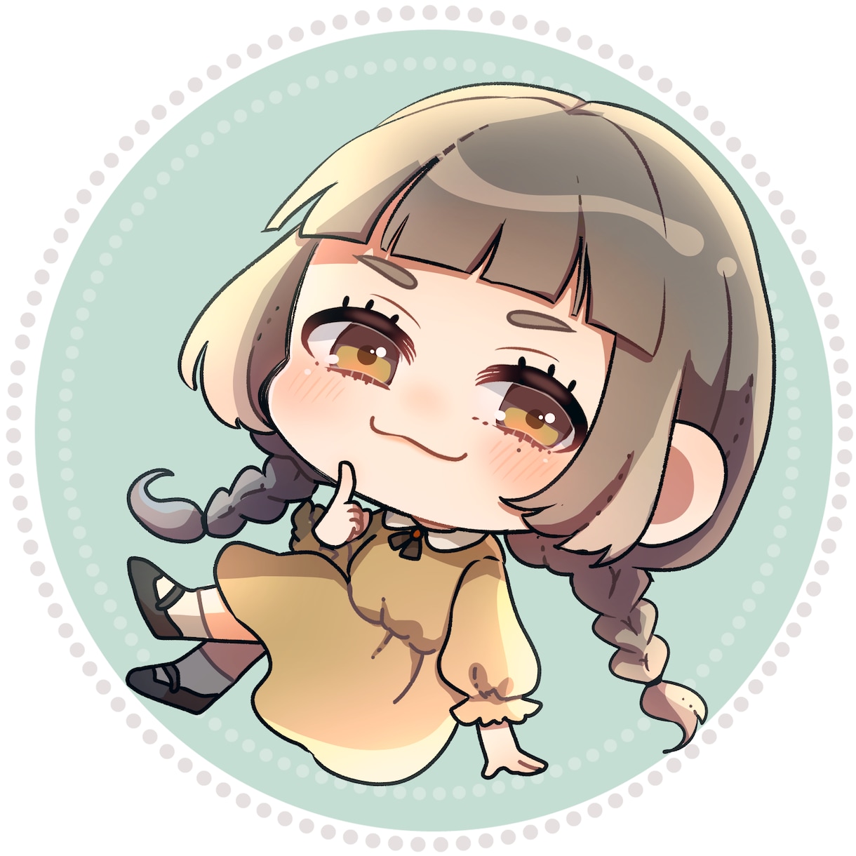 SNSアイコン、イラストお描きします デフォルメから背景付き一枚絵までご相談ください！！ イメージ1