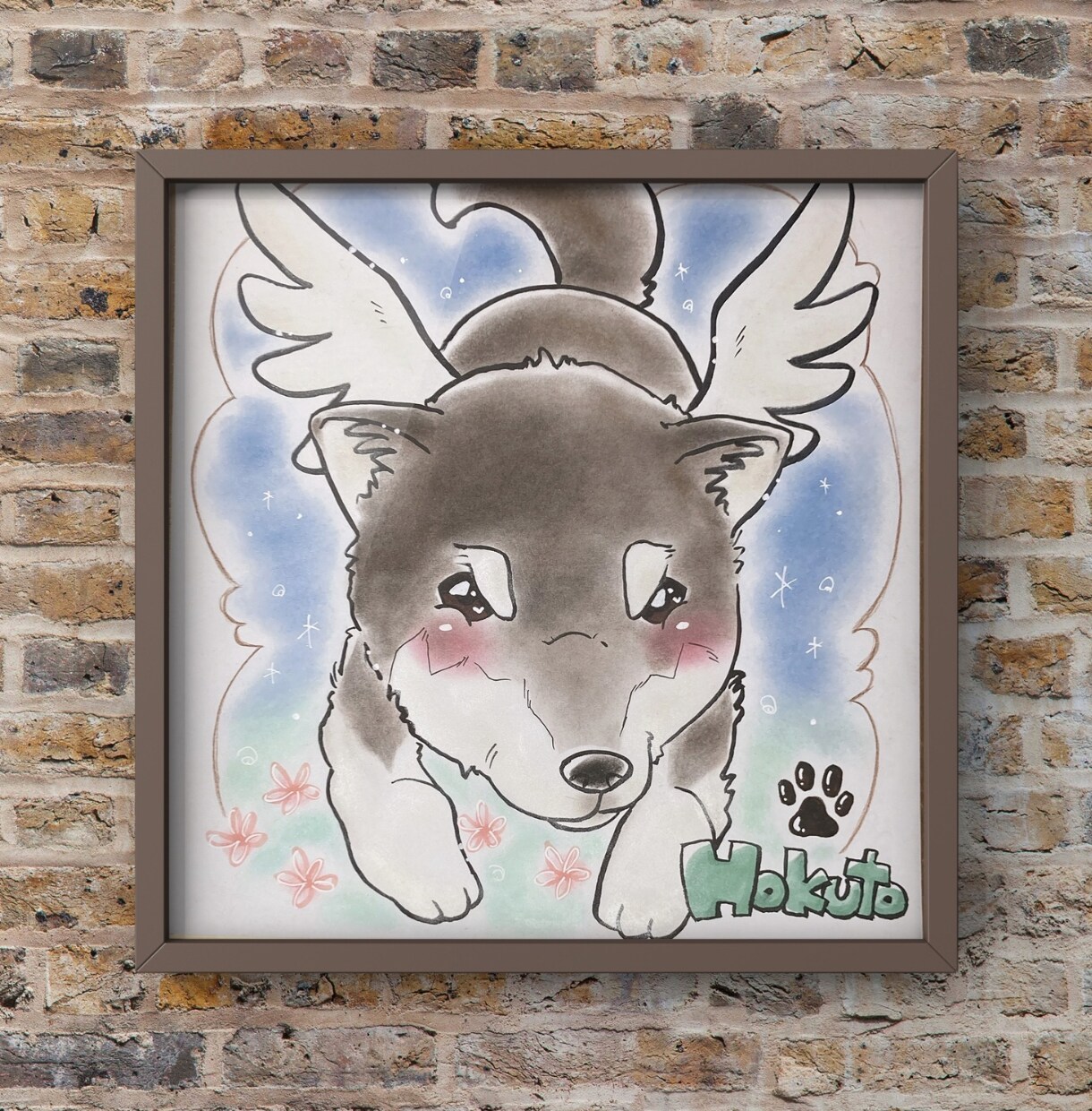 ふんわりパステルで優しく可愛い似顔絵を描いています 長寿祝い、記念日、ウェディングのプレゼントに!心暖まる似顔絵 イメージ6