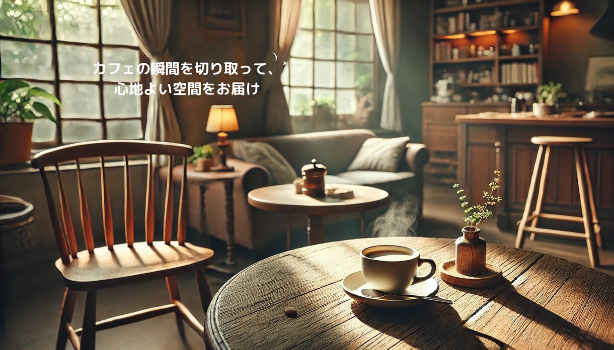 カフェを中心とした写真を提供します カフェの瞬間を切り取って、心地よい空間をお届け イメージ1