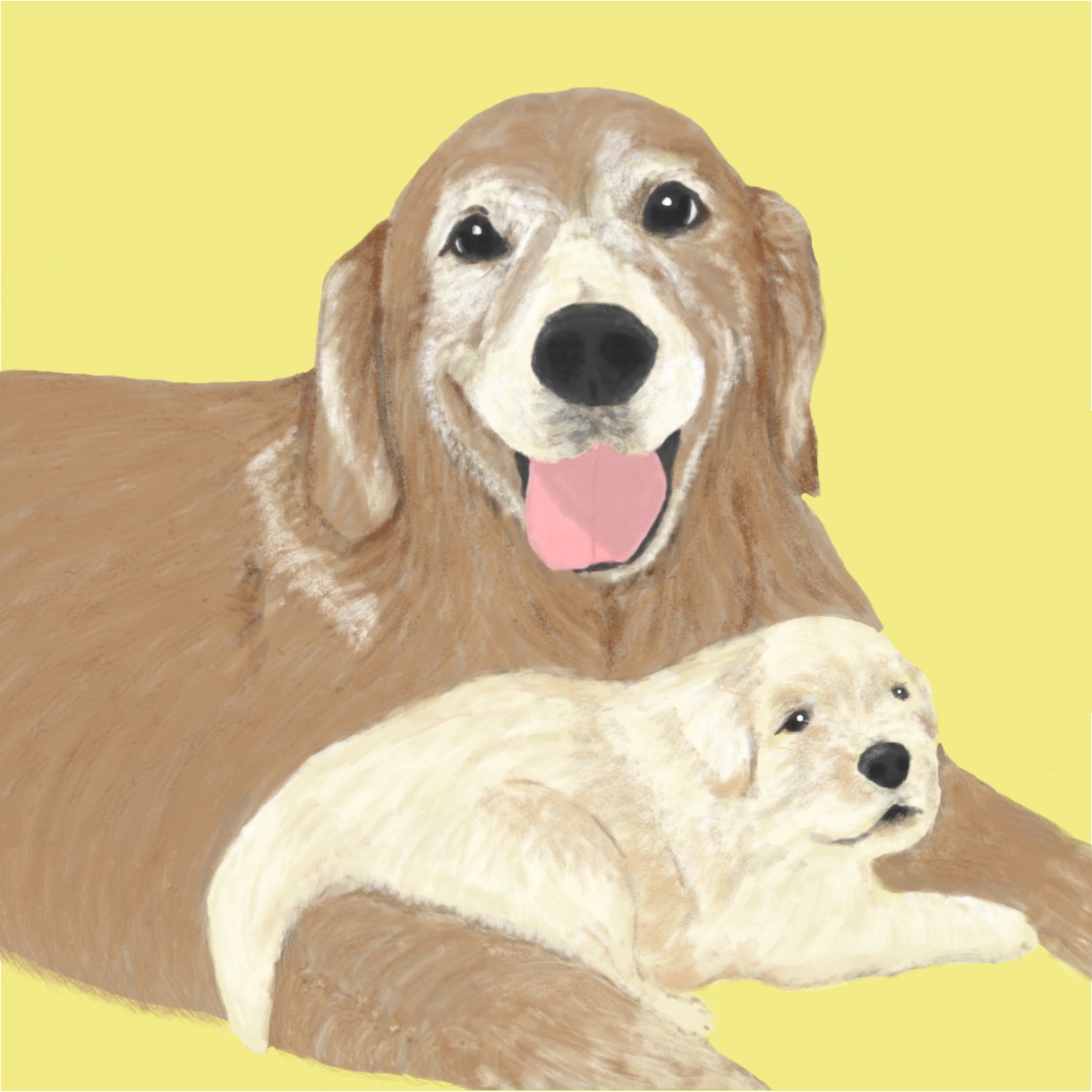 ペットの似顔絵をイラストを描きます 犬・猫・鳥・爬虫類など大切な家族をイラストに イメージ1