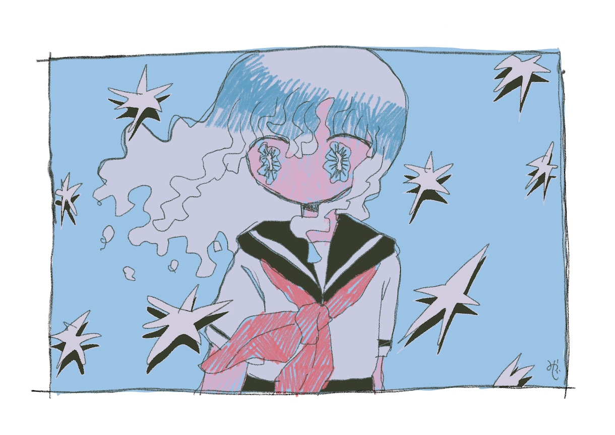 鉛筆タッチのシンプルな絵を描きます 透明感のあるエモーショナルでシンプルな絵を描きます！ イメージ4