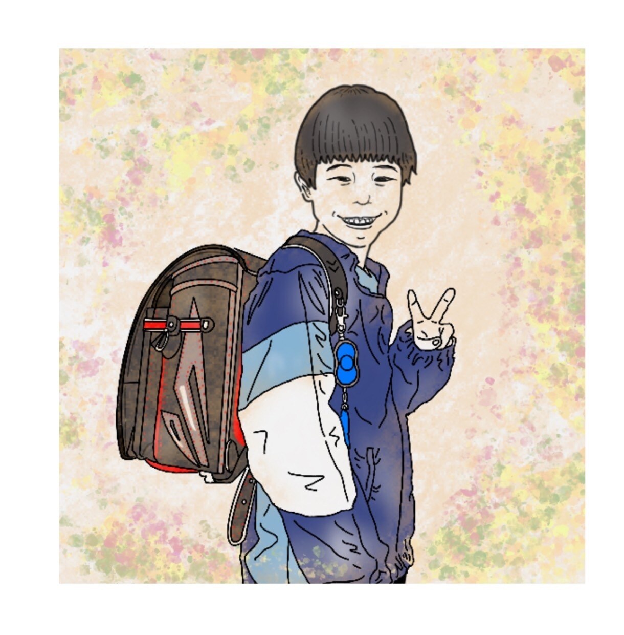 お客様のお写真を素敵なイラストにします 可愛い待ち受け⭐︎アイコン⭐︎ヘッダー⭐︎お作りします。 イメージ3