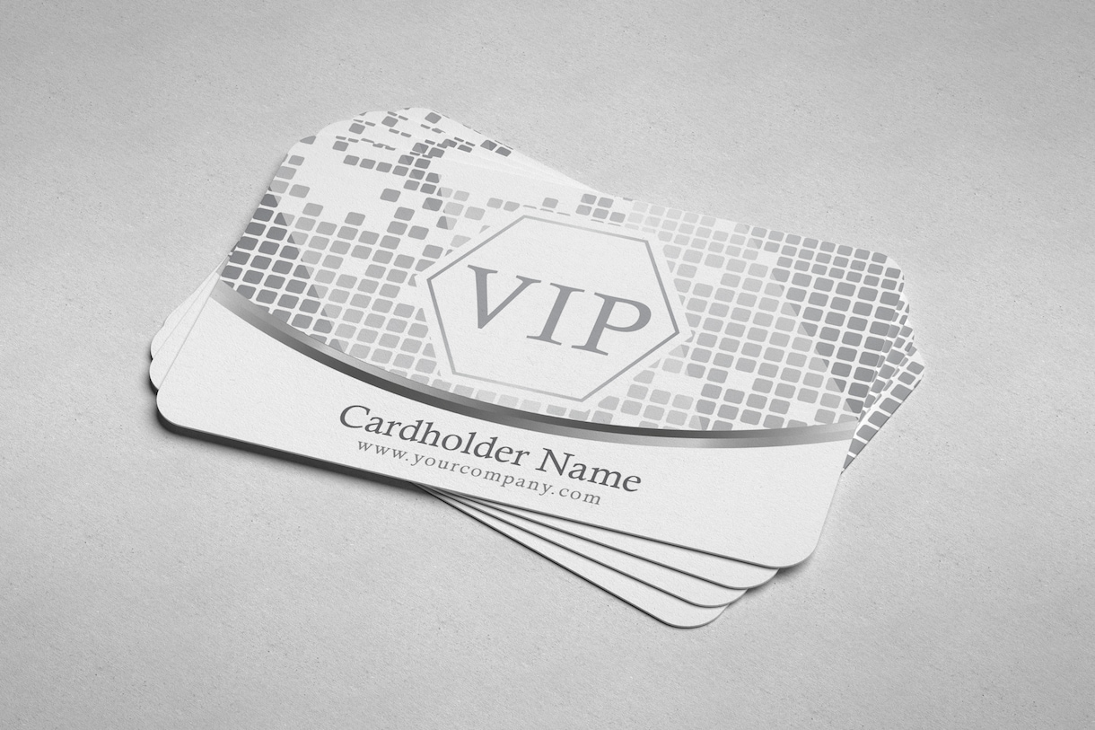 高級●VIP会員・プラスチックカードに印刷致します 高級感あるデザインを消えないプリント方法で印刷して送ります。 イメージ10