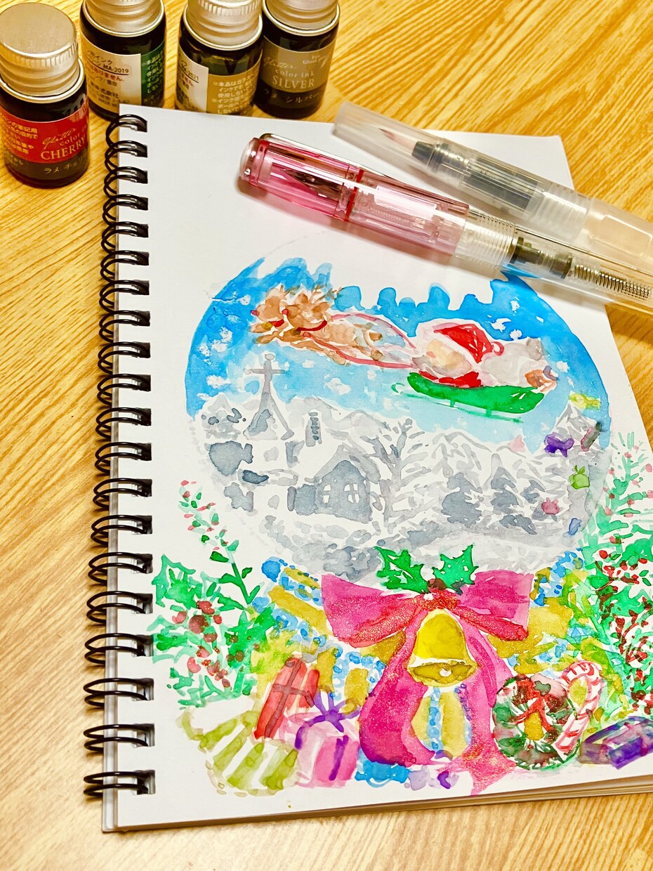 あたたかい水彩タッチのアナログイラストを描きます 手描きのぬくもりを大切に、ほっこりとした動物モチーフ描きます イメージ4