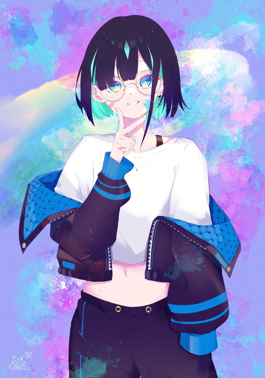 歌ってみたやSNSアイコン用イラスト描きます 線画や色使いが魅力的でアンニュイな女の子描くのが得意です！ イメージ6
