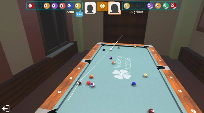Unity 6製ビリヤードゲーム販売しますます 固定小数点物理搭載・マルチ対応 イメージ1