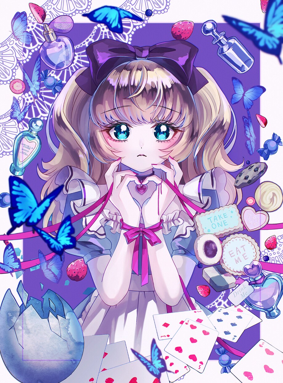 きゅるきゅるな女の子描きます SNSアイコン、配信サムネなど描かせて頂きます！ イメージ1